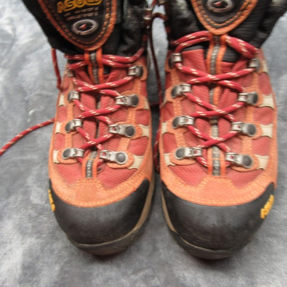 Asolo Hiking Boots Womens 6 Peach Black Gore-Tex Waterproof Lace-Up Outdoor‎ - Picture 9 of 16